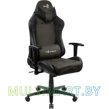 Кресло компьютерное AeroCool Knight Iron Black (черный/серый)